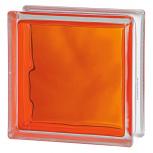 1919/8 Orange Brilly by Seves Glass Block