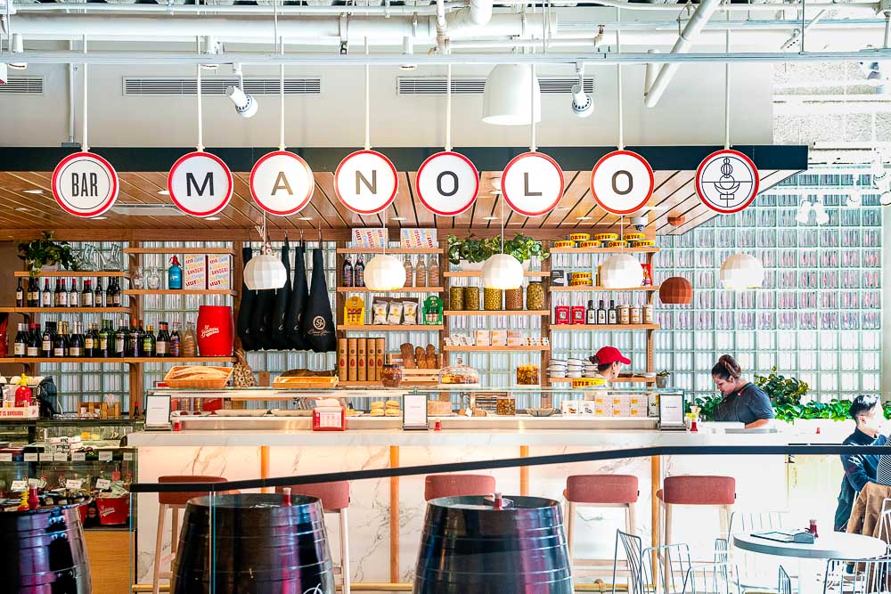 Mercado Restaurant Little Spain NYC part of Hudson Yards Mall